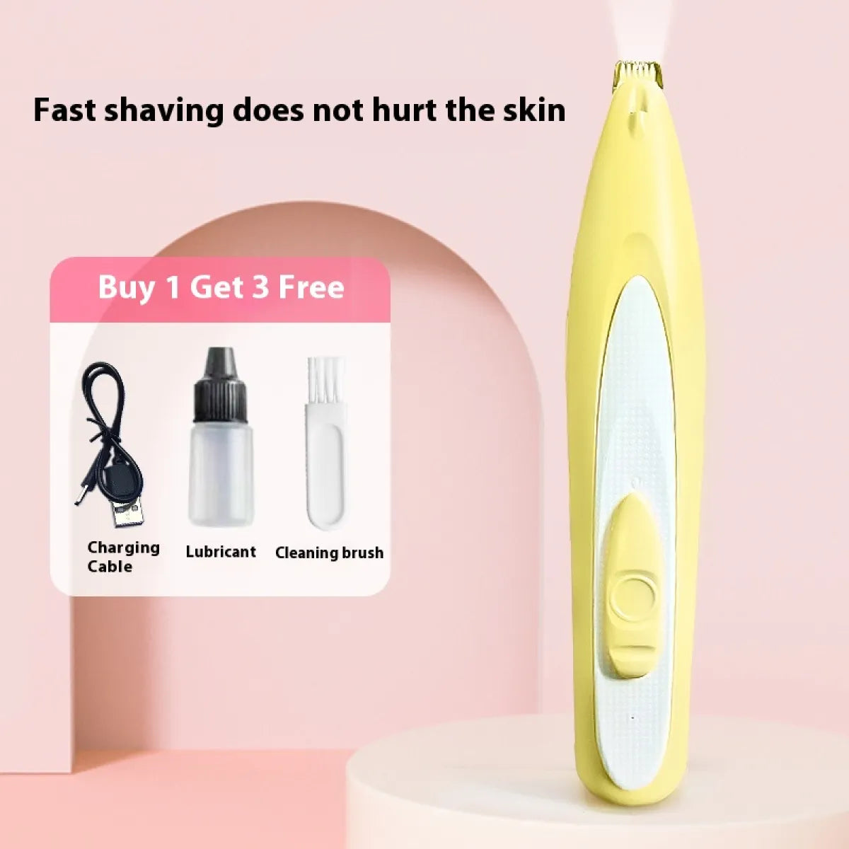Quiet Electric Paw Shaver