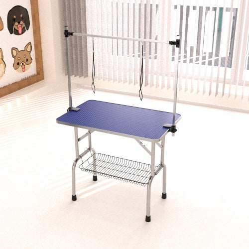 PupBrite Heavy-Duty Adjustable Pet Grooming Table – 42"