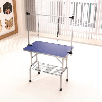 PupBrite Heavy-Duty Adjustable Pet Grooming Table – 42"