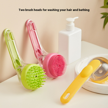 Silicone Bath & Shampoo Brush