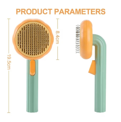 Pumpkin Grooming Brush