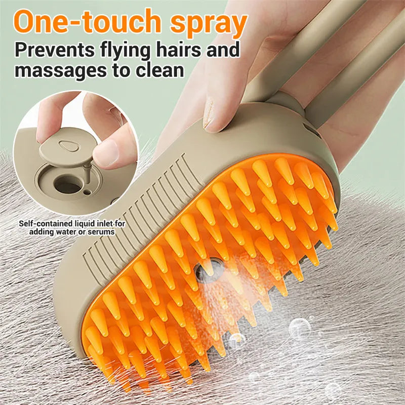 PupBrite 3-in-1 Steam Brush