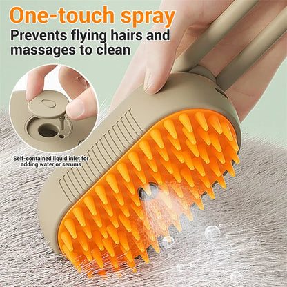 PupBrite 3-in-1 Steam Brush